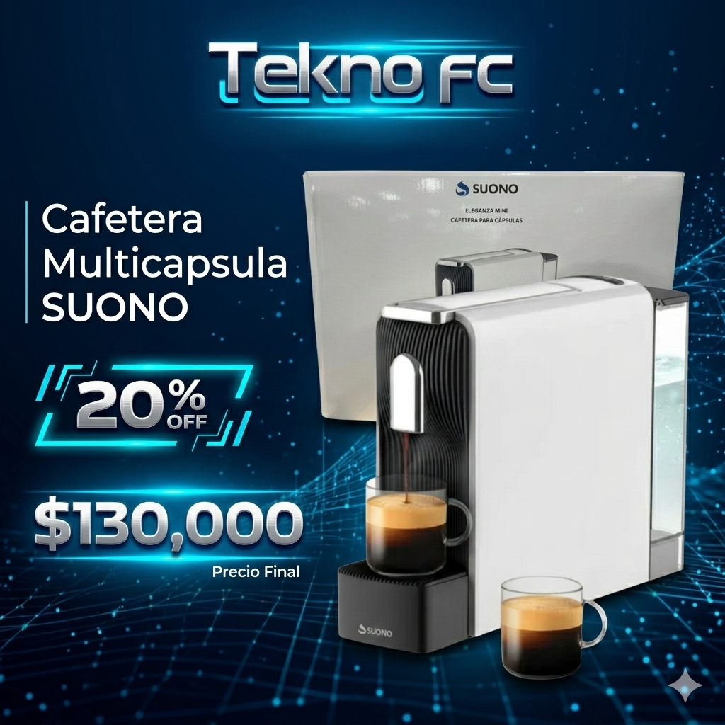 Cafetera Multicapsula SUONO